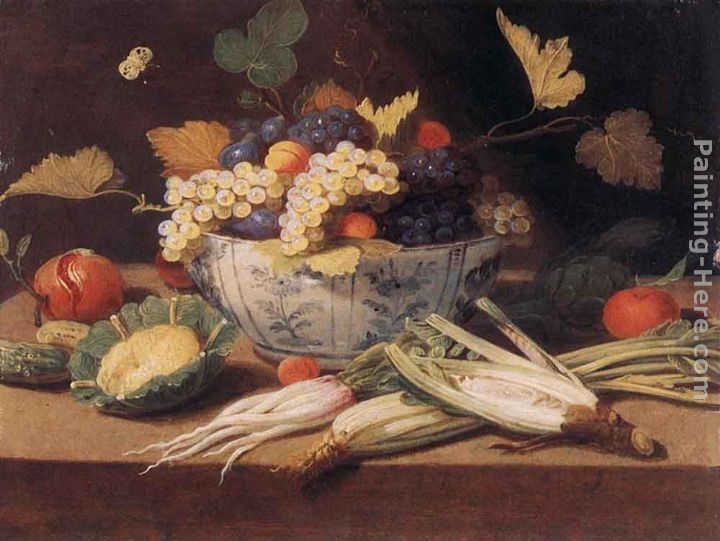 Jan van Kessel Still-life with Vegetables